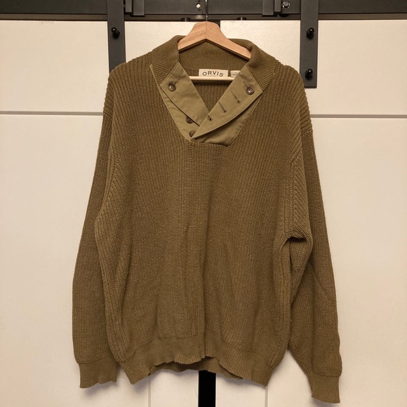 orvis mechanic's sweater